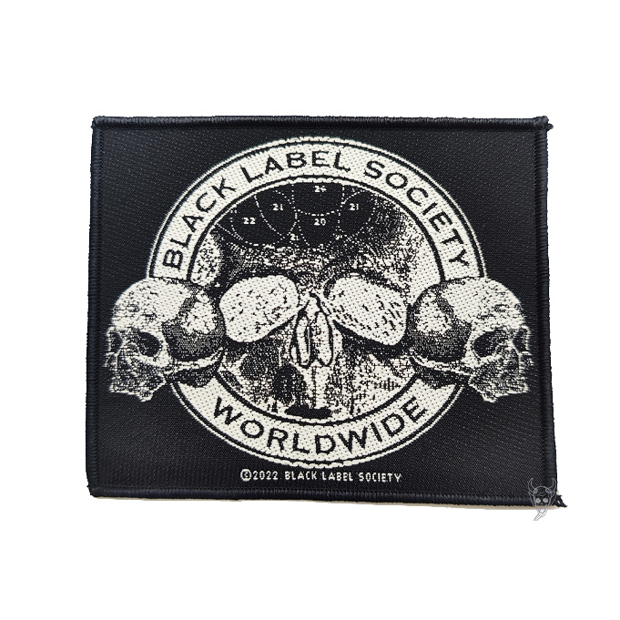 BLACK LABEL SOCIETY 官方发行乐队 Skulls (Woven Patch)